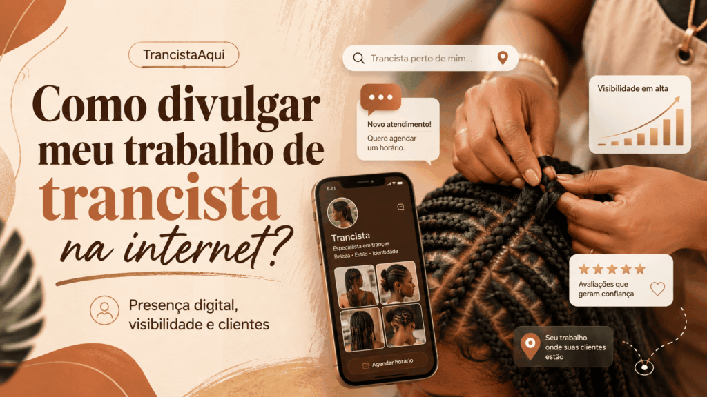 Como divulgar meu trabalho de trancista na internet
